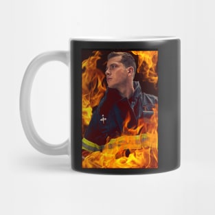 911 - Evan ‘Buck’ Buckley - Flames Mug